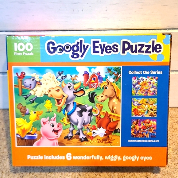 Googly Eyes Puzzle- 100 pieces NWT NIB - Picture 2 of 5